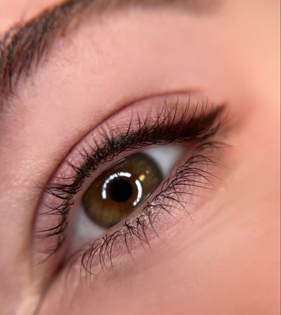 قبل میکاپ چشم